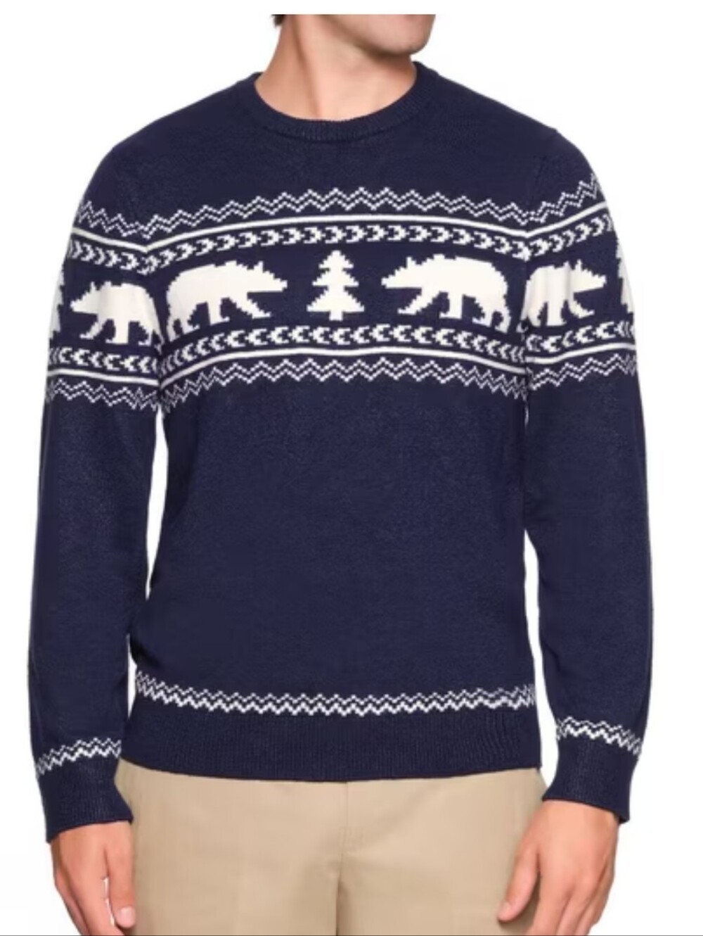 Lands' End Fair Isle Sweater  NWT